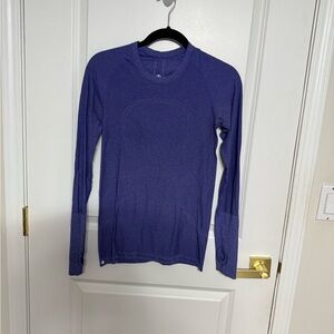 lululemon athletica Purple Long Sleeve Top